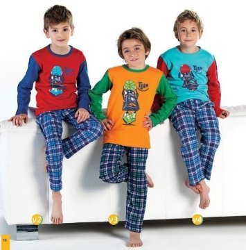 ELSİMA ERKEK ÇOCUK PİJAMA TAKIM 105