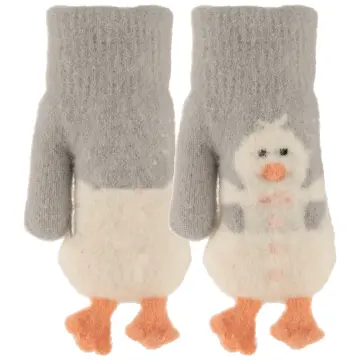 Kitti K26250-07  (1-4) Yaş Kız Örme Eldiven 6'lı