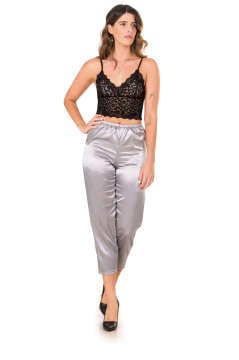 Moongirl 307 Bayan Saten Pijama Takım