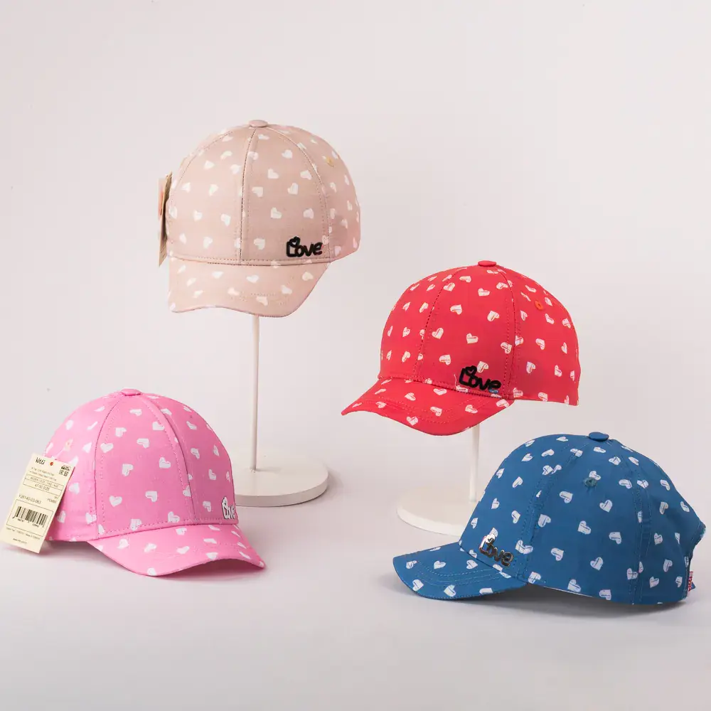 Kitti P-Y26140-03 (1-4) Yaş Kız Çocuk Kep 6'lı