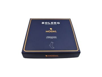 Bolero E-40 (38-41 NO) Premium Erkek Modal Çorap 12'li