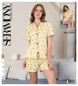 Seramony 5003 (S-M-L-XL) Bayan Ultra Soft Milan Şortlu Takım 4'lü