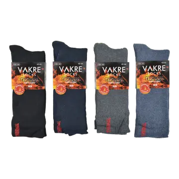 Vakre 9168 (40-44) Erkek Termal Havlu Kışlık Çorap 12'li