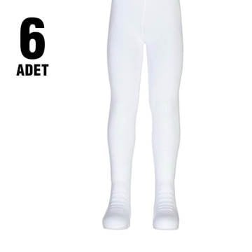 Saks Micro 50 Denye Kız Çocuk Külotlu Çorap 6'lı