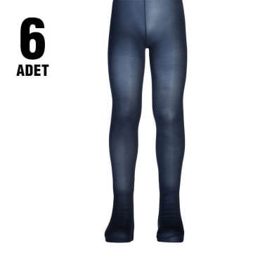 Saks Micro 50 Denye Kız Çocuk Külotlu Çorap 6'lı