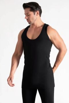 Tutku 0102 Erkek Renkli Ribana Atlet 6'lı