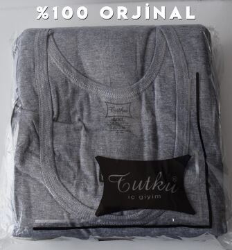 Tutku 0102 Erkek Renkli Ribana Atlet 6'lı