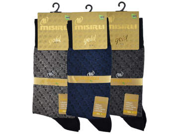 Mısırlı 2002 Bambu Dikişsiz Jakarlı Erkek Çorap 12'li