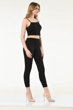 Vogsing 395-1 (M-L-XL-XXL) Fitilli Şardonlu Bayan Tayt 6'lı