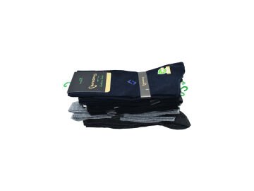 İntegral 1039 (40-44) Erkek Bambu Dikişsiz Mevsimlik Çorap12'li