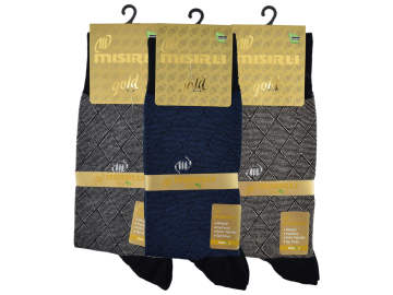 Mısırlı 2006 Bambu Dikişsiz Jakarlı Erkek Çorap 12'li