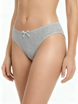 Dondeza 1051 (S-M-L-XL) Pamuklu Düz Bayan Külot 12'li