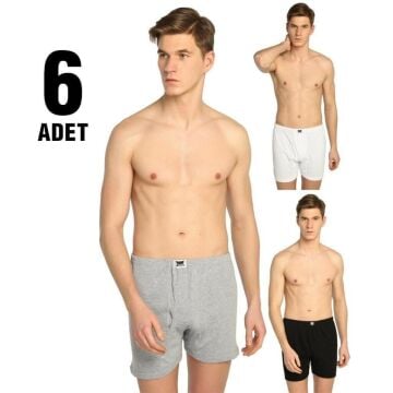 Tutku 0111 Erkek Renkli Ribana Paçalı Arjantin 6'lı