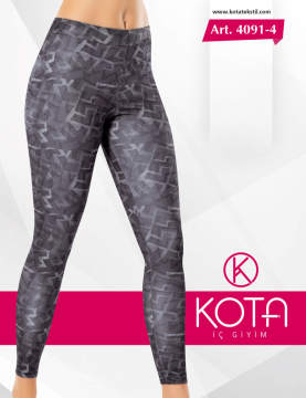 Kota 4091-7 Bayan Baskılı Tayt