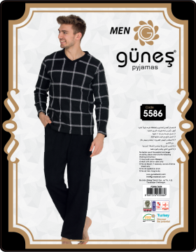 Güneş 5586 Selanik Erkek Pijama Takımı