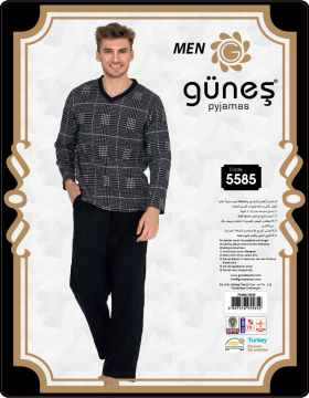 Güneş 5585 Selanik Erkek Pijama Takımı