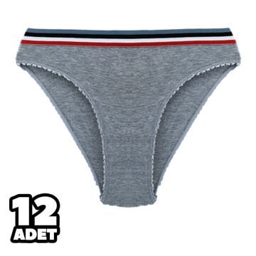 Tutku 0746 Pırlanta Bayan Bikini 12'li