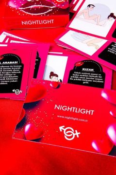 NIGHTLIGHT 001 Erotik Kamasutra Pozisyon Kartı