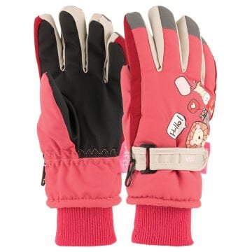 Kitti 421-11 (4-9 Yaş) Kız Çocuk Kar Eldiveni 6'lı