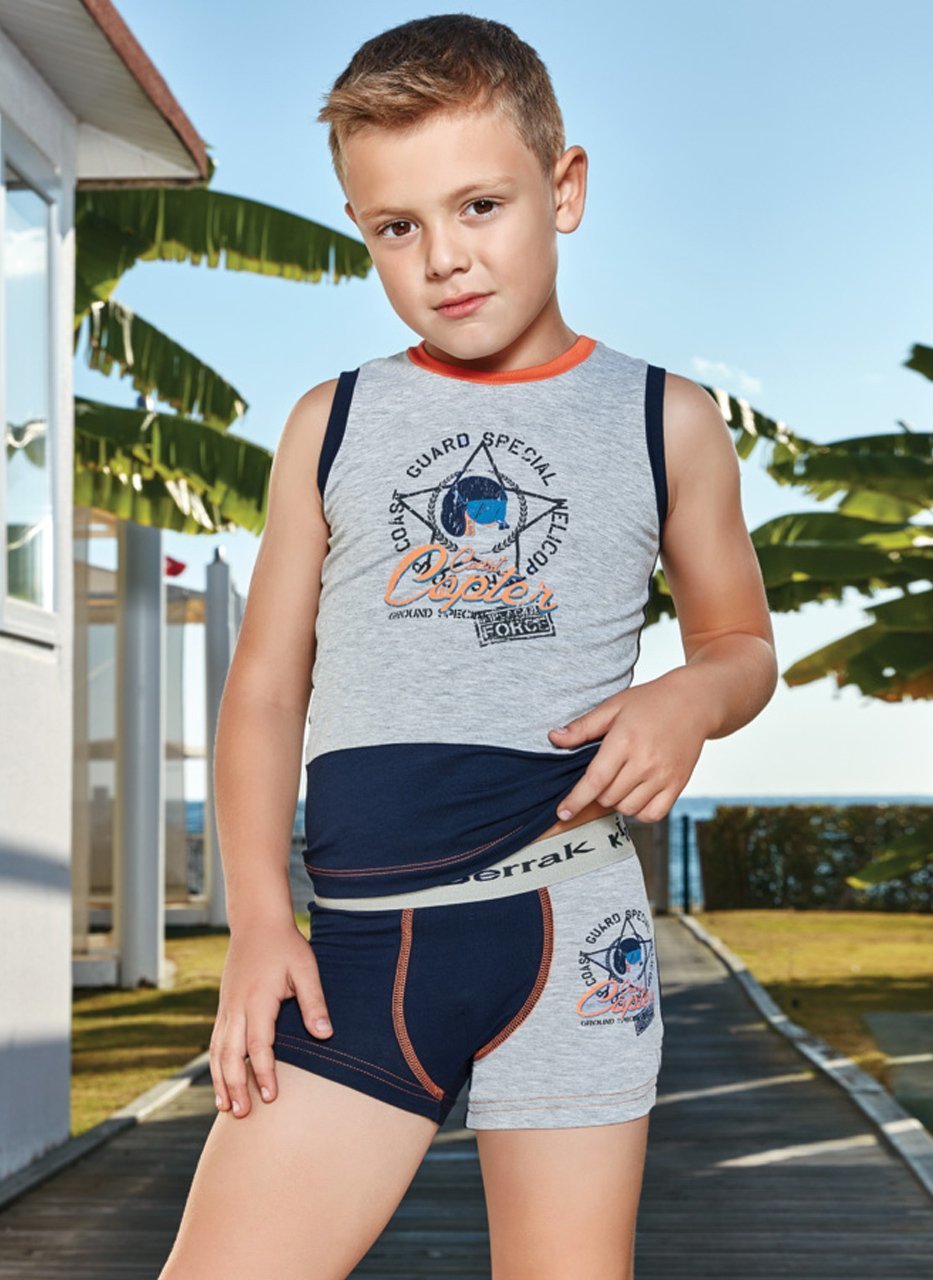 Berrak 5307 Baskılı Erkek Çocuk Takım