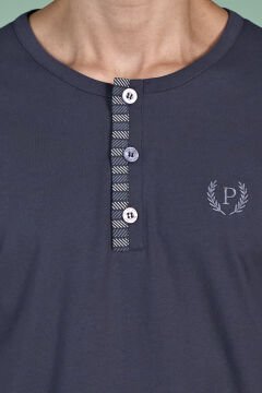 Pijadore 1934 (M-L-XL-XXL) Uzun Kollu Erkek Pijama Takım 4'lü