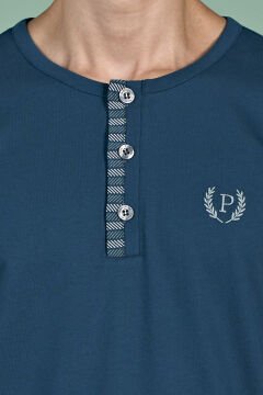 Pijadore 1934 (M-L-XL-XXL) Uzun Kollu Erkek Pijama Takım 4'lü