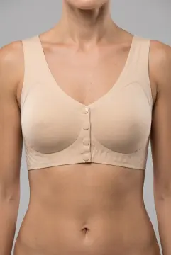 FK 1249B (S-M-L-XL-XXL) Lazer Kesim Bayan Sütyen 6'lı