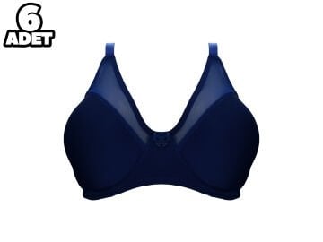 Liza 2020 C Cup Balenli Desteksiz Sütyen 6'lı