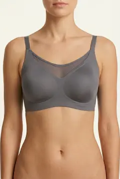 FK 1250B (S-M-L-XL-XXL) Lazer Kesim Bayan Sütyen 6'lı