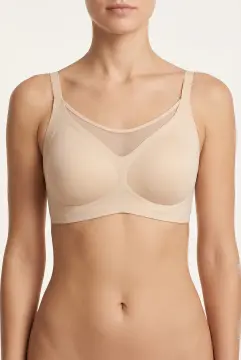 FK 1250B (S-M-L-XL-XXL) Lazer Kesim Bayan Sütyen 6'lı