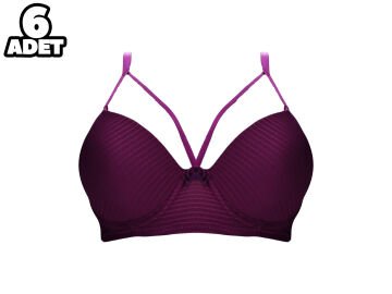 Liza 2030 Balenli Destekli Sütyen 6'lı