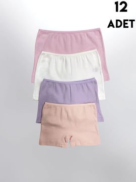 Kota 3418 Kız Çocuk Raporlu Ribana Boxer 12'li