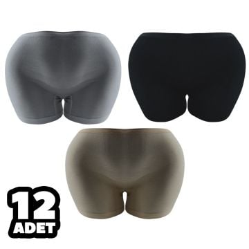 Dondeza 5032 Bambu Bayan Boxer 12'li