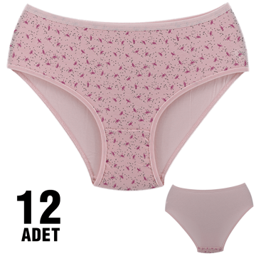 Dondeza 301-58 Desenli Bayan Bato 12'li