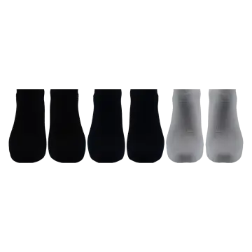 Vakre 9304-3 (40-45 NO) Dikişsiz Erkek Bambu Patik Çorap 12'li