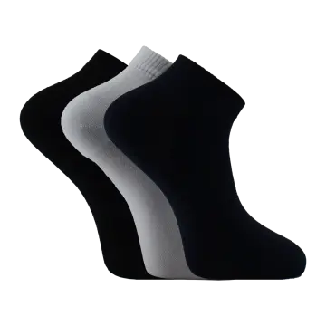 Vakre 9304-3 (40-45 NO) Dikişsiz Erkek Bambu Patik Çorap 12'li