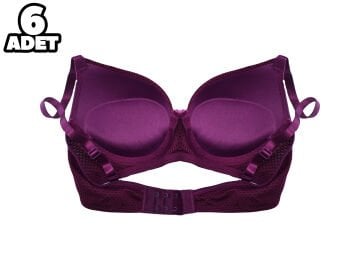 Liza 2070 Jakarlı Bayan Destekli Sütyen 6'lı