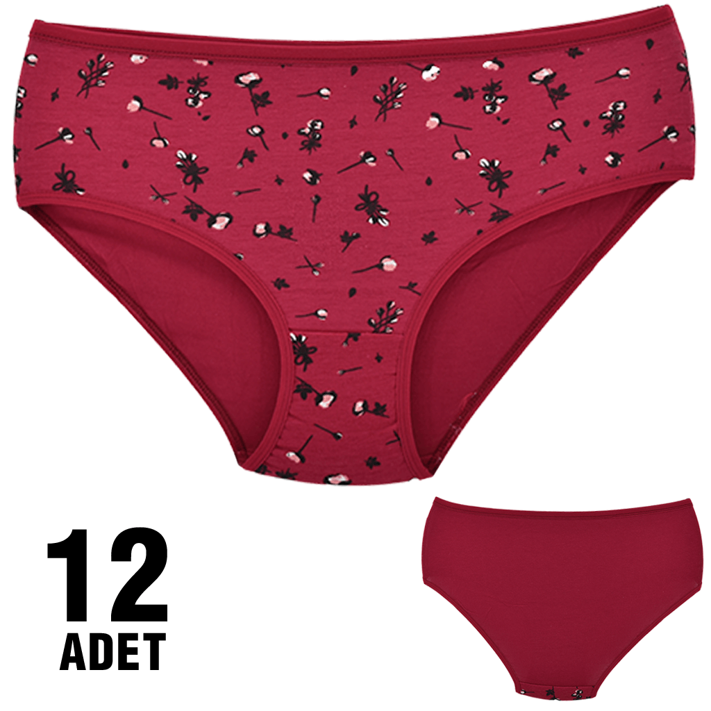 Dondeza 301 Desenli Bayan Bato 12'li