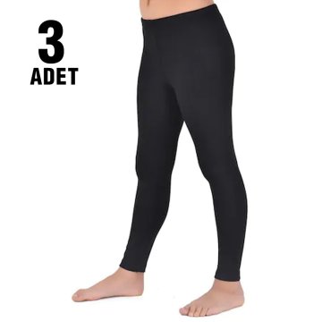 Hilal Yıldız Kışlık Kız Erkek Tayt Bebe Boy 3-4 Yaş 3'lü