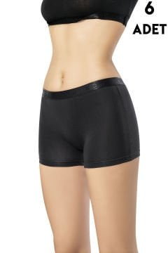 Kota 5000 Bayan Likralı Boxer 6'lı