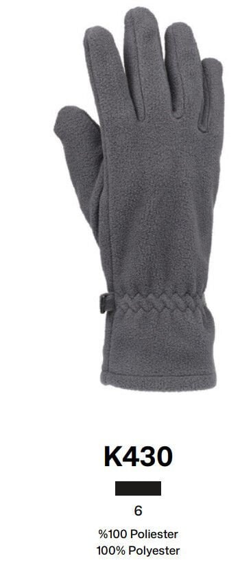 Suyutti 430 Siyah Erkek Polar Eldiven 6'lı