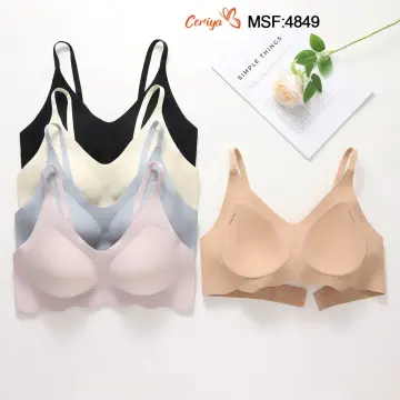 Ceriya 4849 (M-L-XL-XXL) Zero Gram Lazer Kesim Bayan Sütyen 6'lı