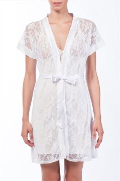 Pierre Cardin 4074 Kadın Dantel Sabahlık