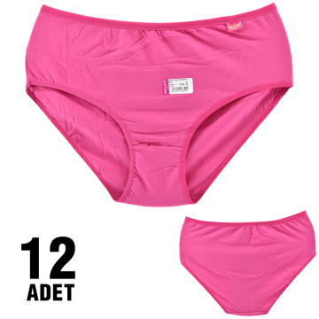 Güryıldız 92007 3XL Düz Bayan Bato 12'li