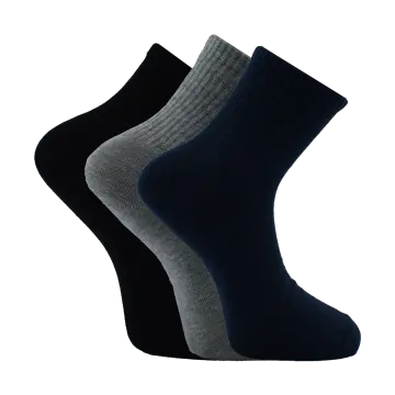 Toria E12 (41-45) Doğal Pamuk Erkek Kısa Tenis Çorap 12'li