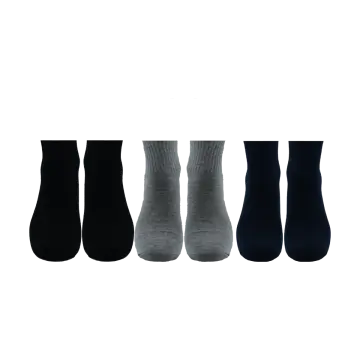 Toria E12 (41-45) Doğal Pamuk Erkek Kısa Tenis Çorap 12'li