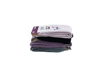 Vip01 (3-12 Yaş) Kışlık Havlu Kız Erkek Çocuk Çorap 12'li