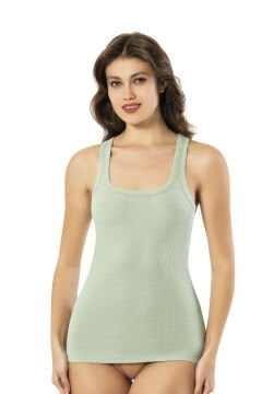 Kota 6476 Penye Kaşkorse Kare Yaka Bayan Atlet 6'lı