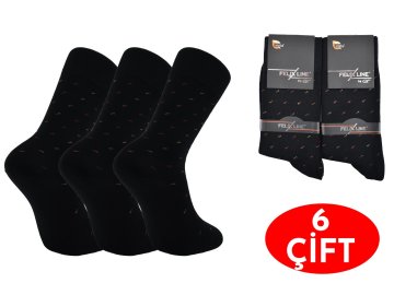 Felixline Dikişsiz Erkek Modal Çorap 6'lı