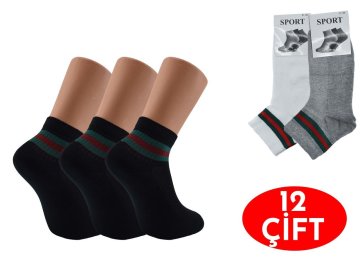 Gülçek Erkek Çemberli Patik 12'li